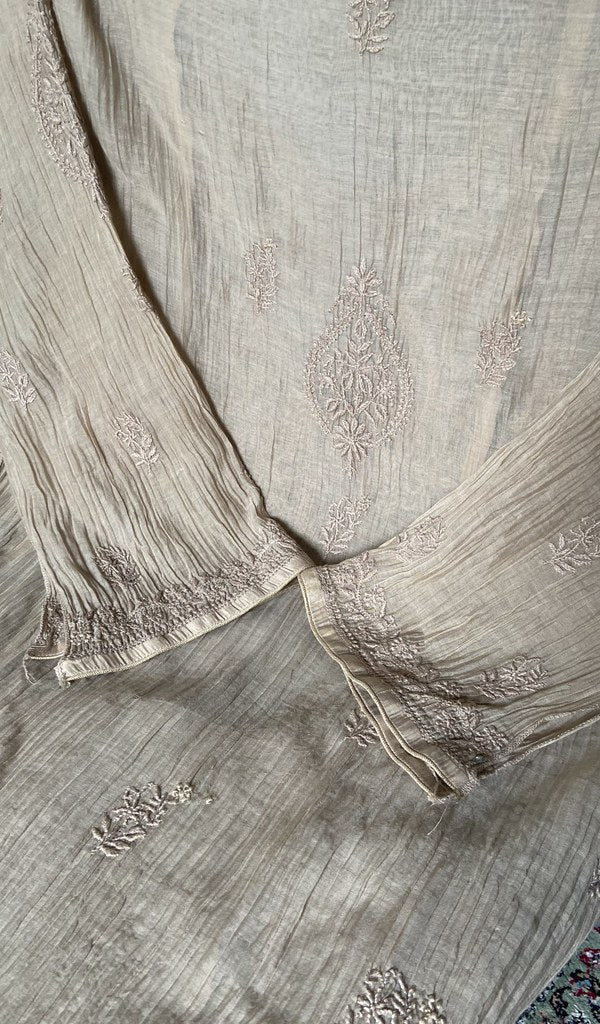 close up of the stitch work