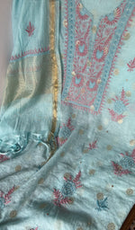 Daman and hem of the kurta