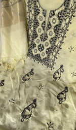 Daman and hem of the kurta