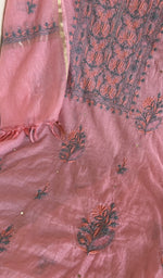 Daman and hem of the kurta