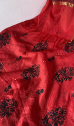 Daman and hem of the kurta