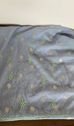 Daman and hem of the kurta