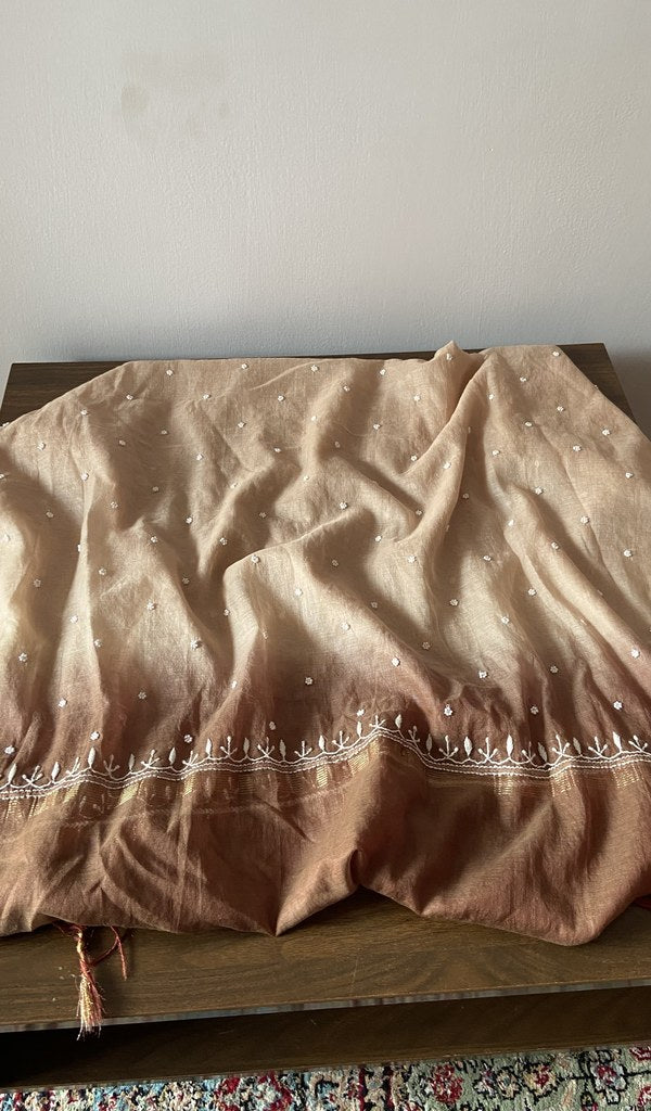 Kurta piece and dupatta laid out