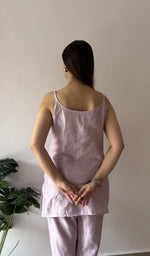 Fine chikankari across the yoke