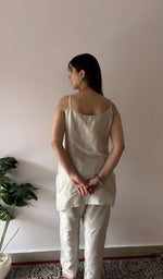 Fine chikankari across the yoke