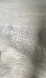 将图像加载到图库查看器中， Dupatta in mul chanderi