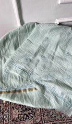 Kurta piece folded over the bottom
