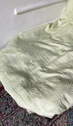 Load image into Gallery viewer, Gala and front panel worked in fine chikankari