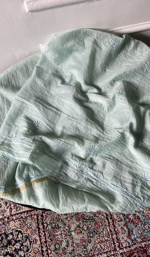 Kurta piece folded over the bottom