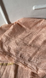 Kurta piece folded over the bottom