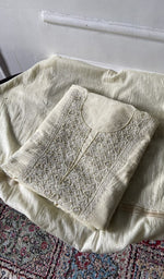 Kurta piece folded over the bottom