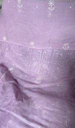 将图像加载到图库查看器中， Dupatta in mul chanderi