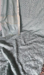 Front panel worked with beads, sequins and cutdana