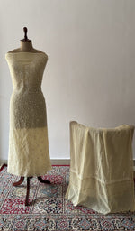 The set on the mannequin with its dupatta beside it
