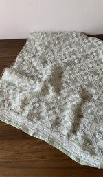 Neckline seen from above