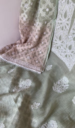 Daman and hem of the kurta