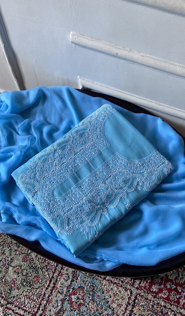 Kurta piece folded over the bottom