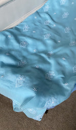 Gala and front placket, fine chikankari with haath ki jaali