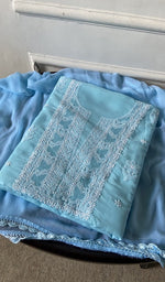 The folded set, kurta on top