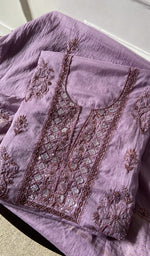 The folded set again, gala and placket in view