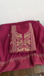 Second folded view of the magenta kurta piece