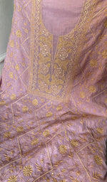fine do taar and teen taar jaaldar chikankari with haath ki  across the body of the kurta