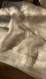 The white kurta, spread out flat