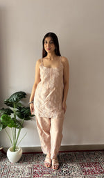 Back of the 2 pc stitched co-ord set