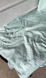 Gala and front placket, fine chikankari