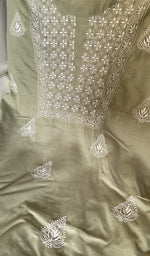fine chikankari across the body of the kurta