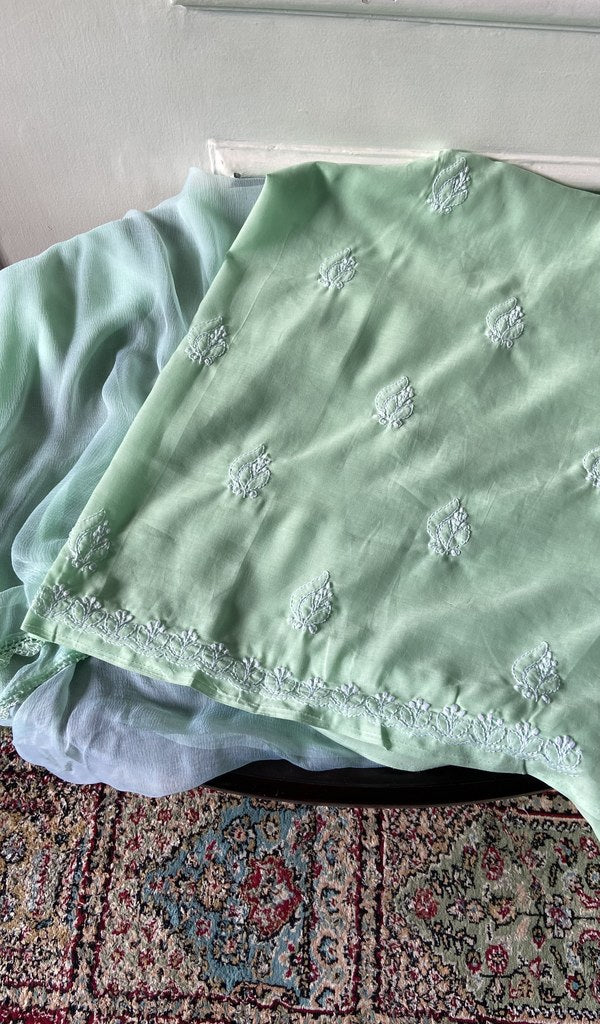 Kurta piece folded over the bottom