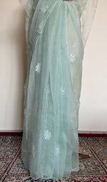 Saree on the mannequin, upper half