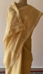 fine chikankari across the drape