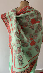 Close up of the thread work