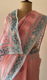 Close up of the thread work