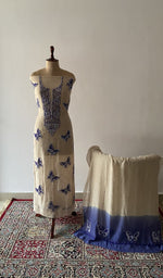 The set on the mannequin with its dupatta beside it