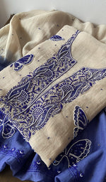 The folded set again, gala and placket in view