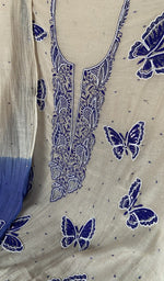 Beads and cutdana along the placket