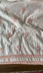The white kurta, spread out flat
