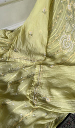 Load image into Gallery viewer, front back chikankari anarkali across the kurta