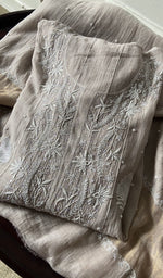 The folded set again, gala and placket in view