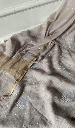 Gala and front placket, fine front and back jaaldar chikankari anarkali