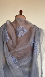 Saree on the mannequin, back view