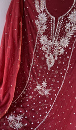 The folded set, kurta on top