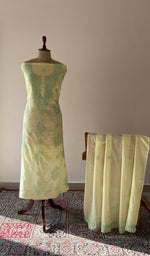 The set on the mannequin with its dupatta beside it