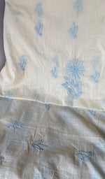 Daman and hem of the kurta