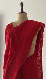 The drape seen from the front