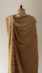 Close on the body of the saree