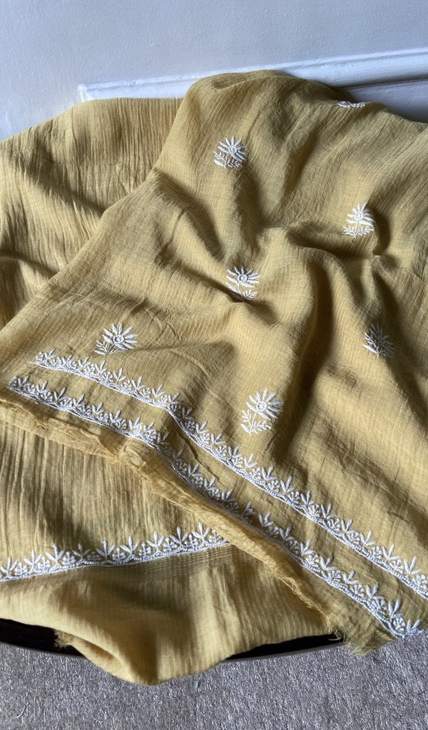 Close up of the thread work