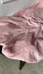 gala and front panel, allover badla and bead work gala and boota pattern
